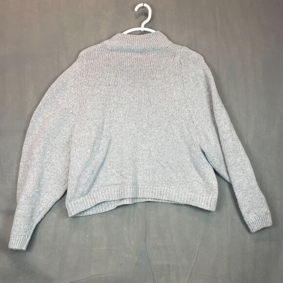 Old Navy Women’s Sweater Small Gray Pullover Recycled Yarn Soft Cozy Warm Casual - Picture 4 of 6